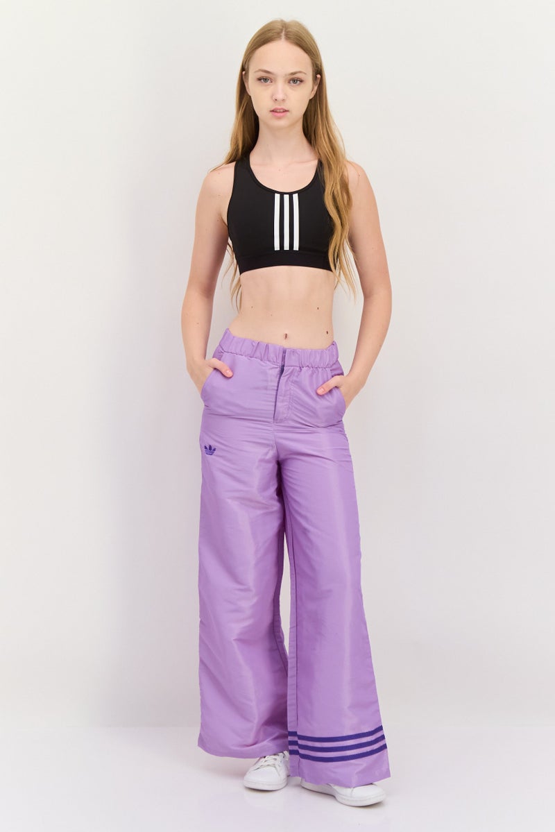 adidas Originals Women  Sportswear Fit Outdoor Track Pants, Light Purple  - Image 4