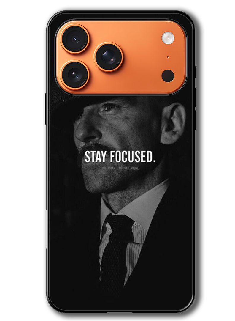 Theodor Case Compatible with Apple iPhone 17 Pro 6.3 Inch Protection Shockproof Bumper Cover Stay focused - Image 1