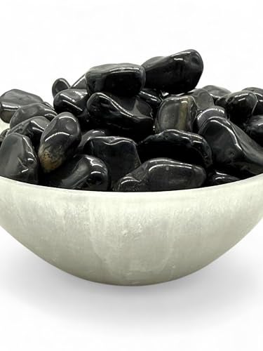 Pachamama Essentials Black Onyx Tumbled - Healing Stone - 20-25mm (1) - Image 4