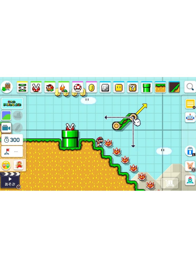 سويتش 0 Super Mario Maker 2 – Nintendo Switch - تجربة إنشاء المراحل النهائية - Image 2