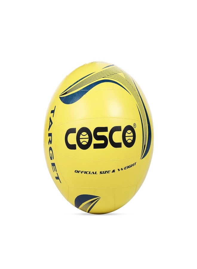 Cosco Target Rubber Volleyball, Size 4 (Multicolour) - Image 1
