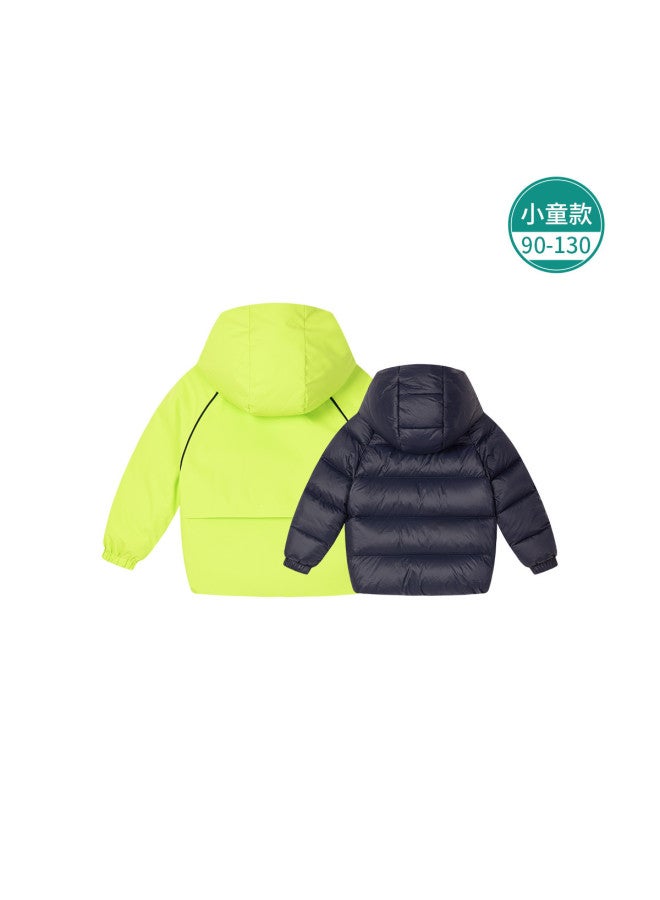 Hush Puppies Winter Kids Down Jacket Boys And Girls Reversible Thick Down Jacket Short Style Chinese New Year Outfit - Image 4
