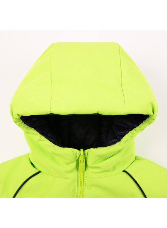 Hush Puppies Winter Kids Down Jacket Boys And Girls Reversible Thick Down Jacket Short Style Chinese New Year Outfit - Image 5