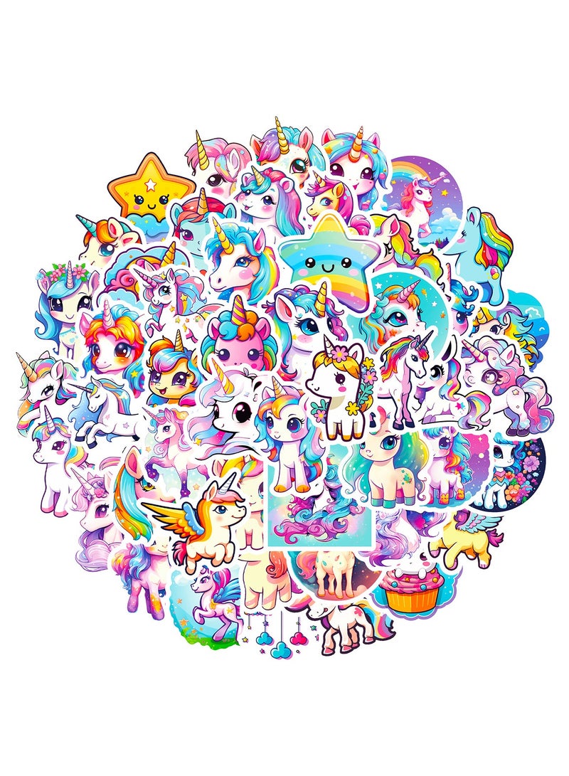 Splendors 200 Pieces Waterproof Stickers For Kids Girls Children Cute Cartoon Stickers Pack High Quality Printing Perfect Gift For Water Bottle Classroom Prizes Suitcases Decorations - Image 2