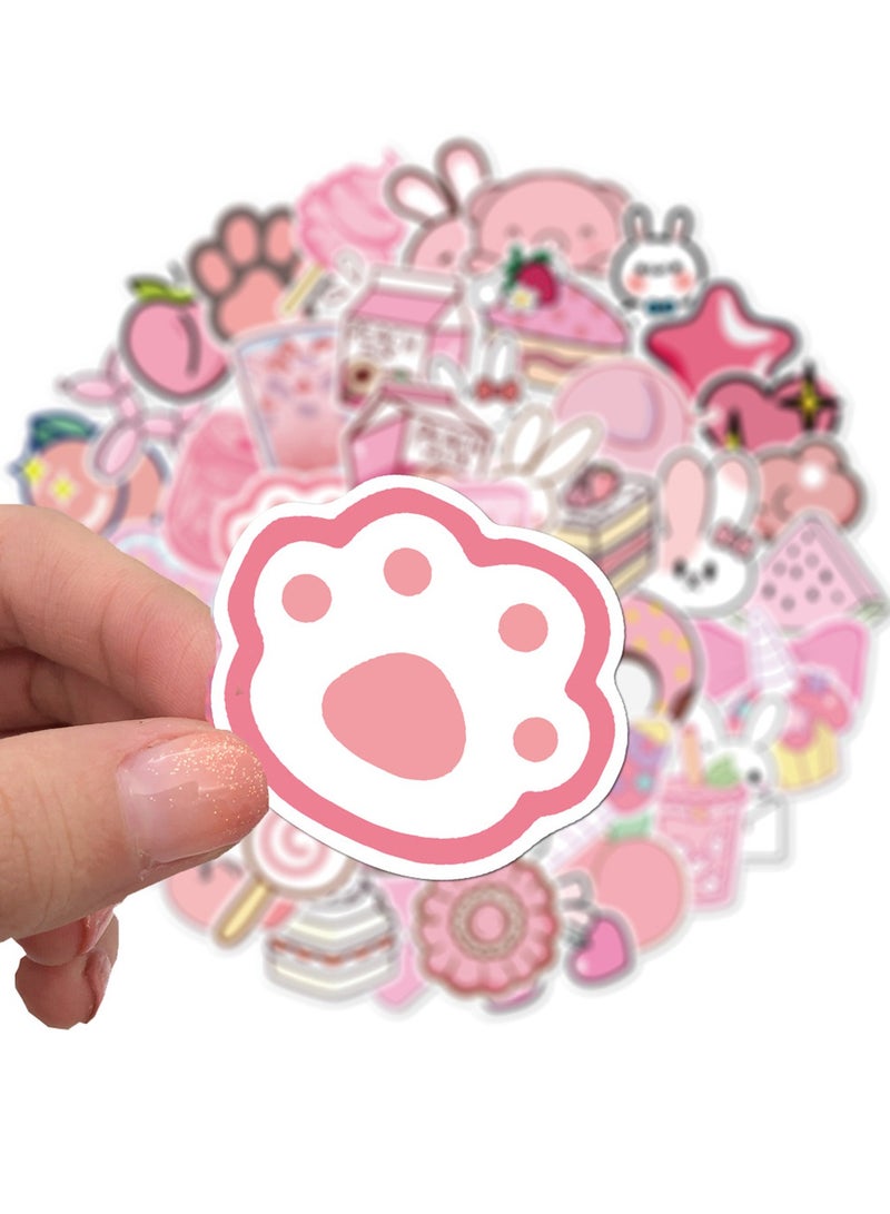 Splendors 200 Pieces Waterproof Stickers For Kids Girls Children Cute Cartoon Stickers Pack High Quality Printing Perfect Gift For Water Bottle Classroom Prizes Suitcases Decorations - Image 4