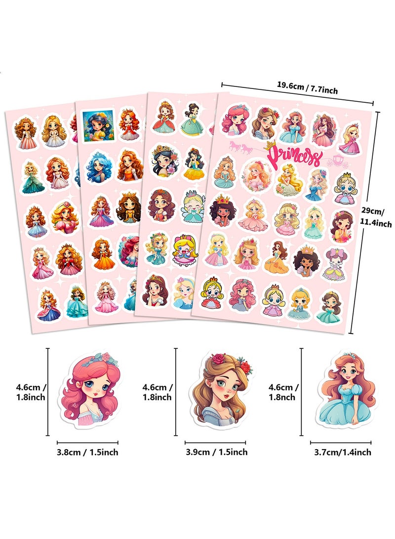 Splendors 200 Pieces Waterproof Stickers For Kids Girls Children Cute Cartoon Stickers Pack High Quality Printing Perfect Gift For Water Bottle Classroom Prizes Suitcases Decorations - Image 3