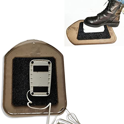 YICBOR Sewing Machine Foot Control Pedal Mat Includes 2pcs Sticky Strips to Keep Foot Pedal Steady on Hard Floor or Carpet. - Image 1