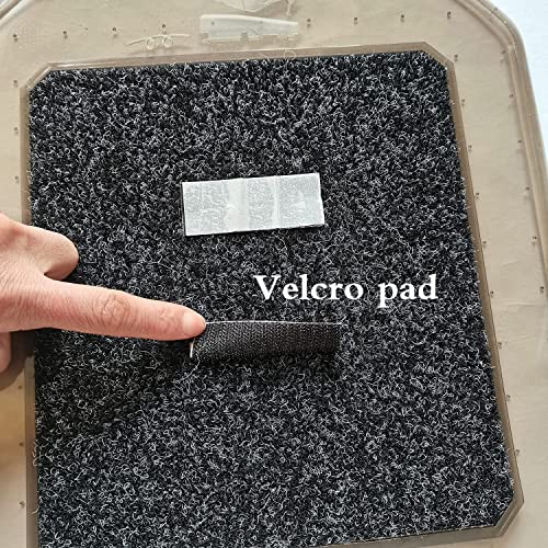 YICBOR Sewing Machine Foot Control Pedal Mat Includes 2pcs Sticky Strips to Keep Foot Pedal Steady on Hard Floor or Carpet. - Image 2