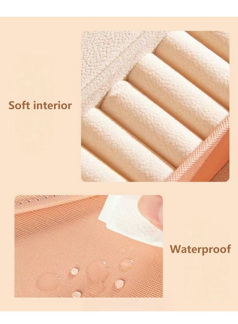 Hair Accessories Set with Gift Box Cute Hairpin Double Jewelry Storage Case with Hair Bands, Hair Ties, Hair Clips, Hair Elastic Bands, Cute Hairpin Jewelry Organizer Birthday Gift for Girls - Image 4