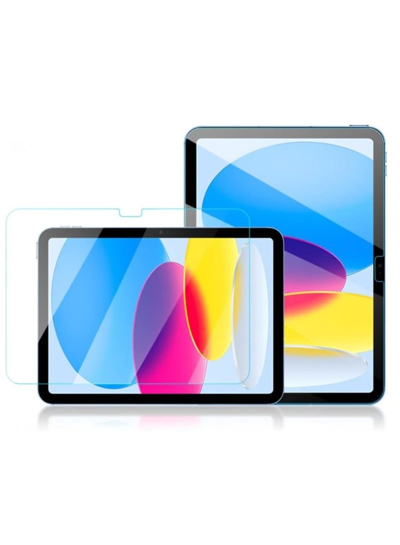 MIGOFAST Screen protector for iPad 10.9 inch 2022 10th Generation Edge to Edge Full Screen Coverage Anti Scratch Tempered Glass - Image 2