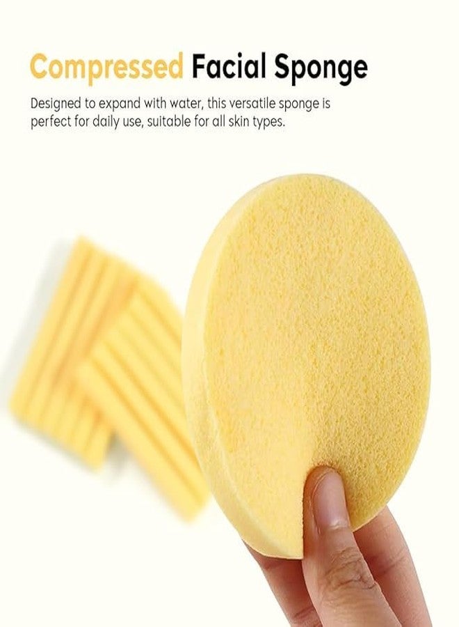 Onward 12-pcs Powder Puff Soft Face Makeup Sponge, Loose powder Foundation Blending Sponges Set, Beauty Blender, Contouring, Wedge Triangle Shape Wet & Dry Tool Washable Reusable - Image 5