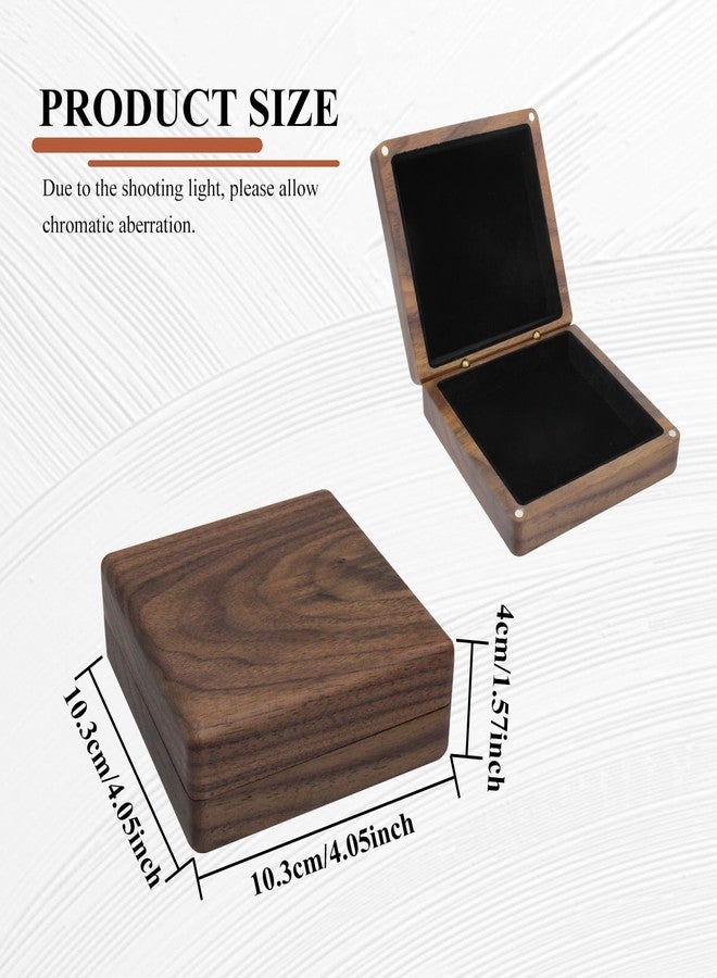 WisePoint Bracelet Boxes, Random Colors WoodBracelet Holder Bracelet Box, Square Bracelet Display Case Jewelry Boxes for Bracelets, Vintage Jewelry Boxes Bangle Box (black or white) - Image 2