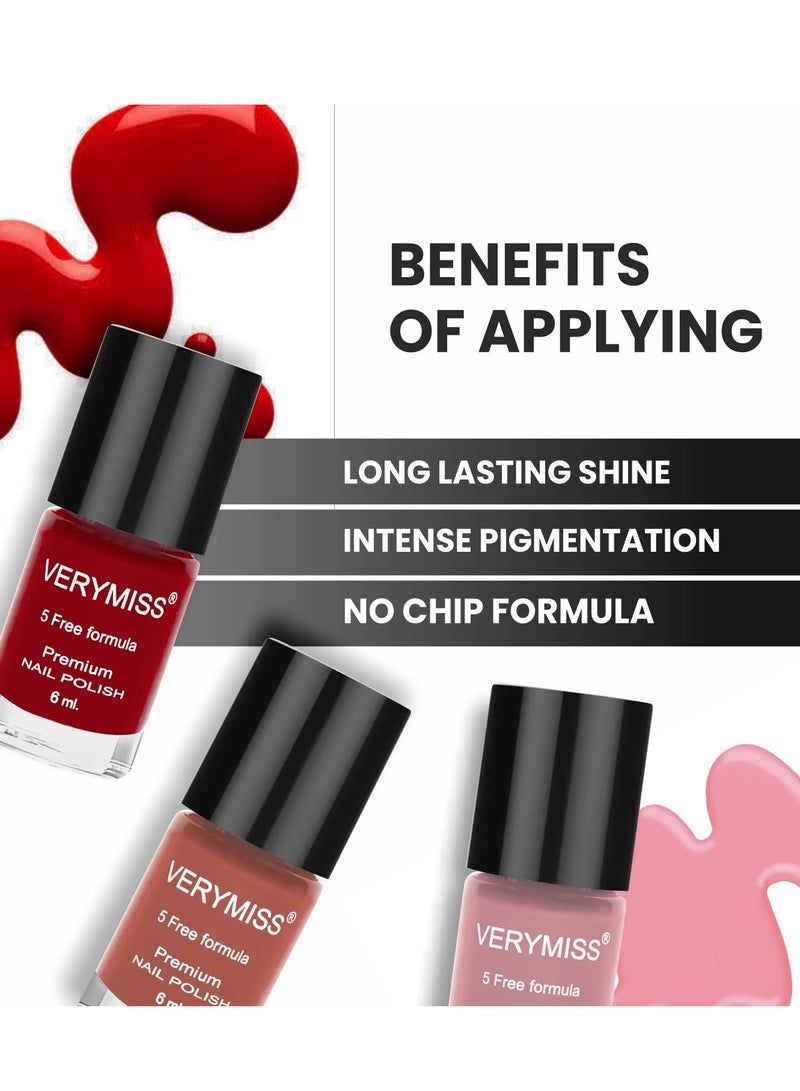 VERYMISS Premium Non Uv Gel Finish Nail Polish 6 Ml 217 Yellow Willow - Image 4