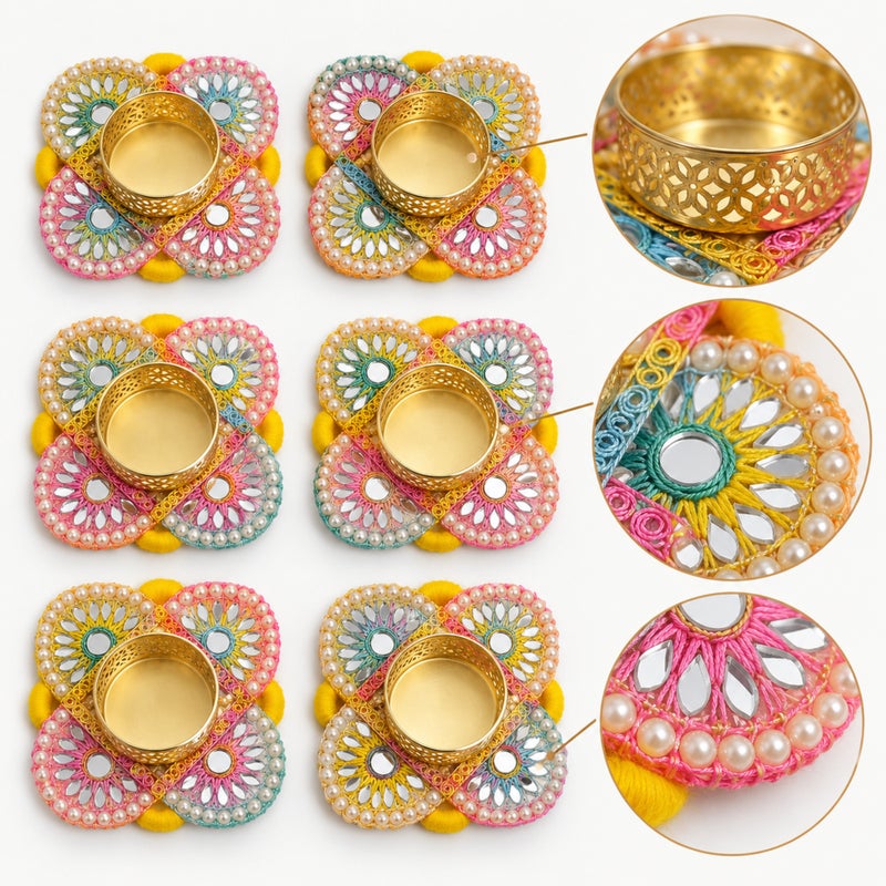 Decorative Tealight Holder for Diwali - CAD010 - Image 3