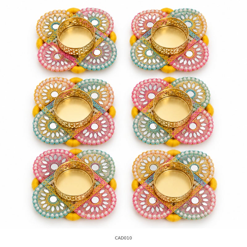 Decorative Tealight Holder for Diwali - CAD010 - Image 1