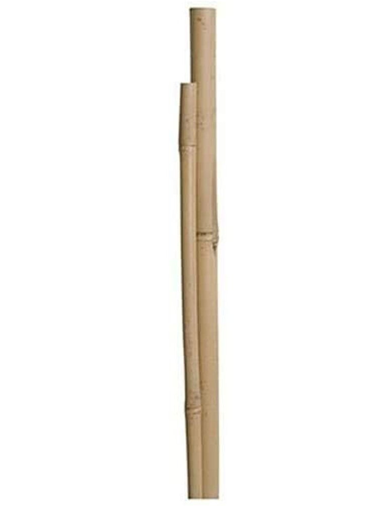 LINGWEI - 6 pcs Plant Stakes Natural Garden Bamboo Sticks For Indoor And Outdoor Plants - Image 1