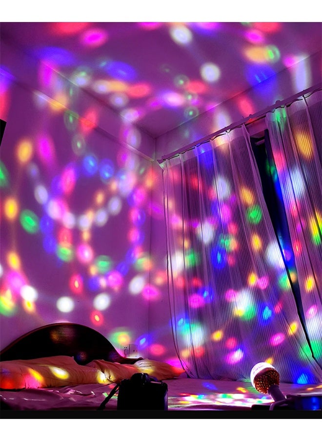 Colorful ambient lights, colorful spinning magic ball lights, USB disco light bulbs, lights for home/car/dance/bar/wedding performances/clubs - Image 3