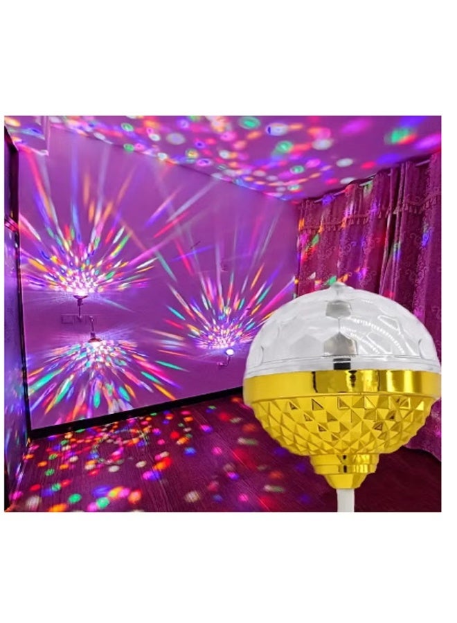 Colorful ambient lights, colorful spinning magic ball lights, USB disco light bulbs, lights for home/car/dance/bar/wedding performances/clubs - Image 2