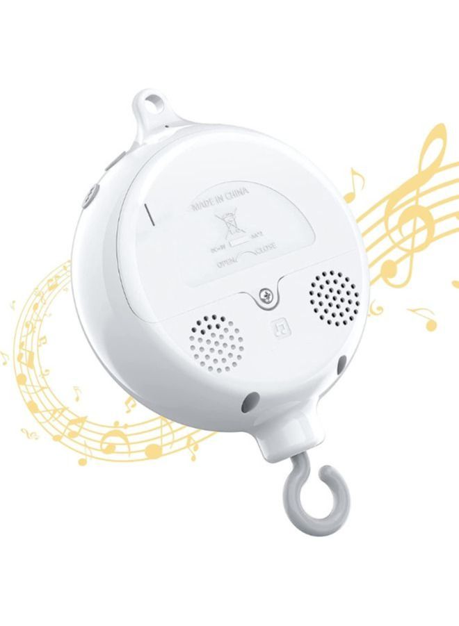 Baby Crib Bed  Mobile Musical Box - Mobile Rotary Music Box - Music Box with Rotating Hook -Crib Mobile Motor Battery Operated Plays 35 Tunes Crib Toys Attachments (Without Arm) - Image 1