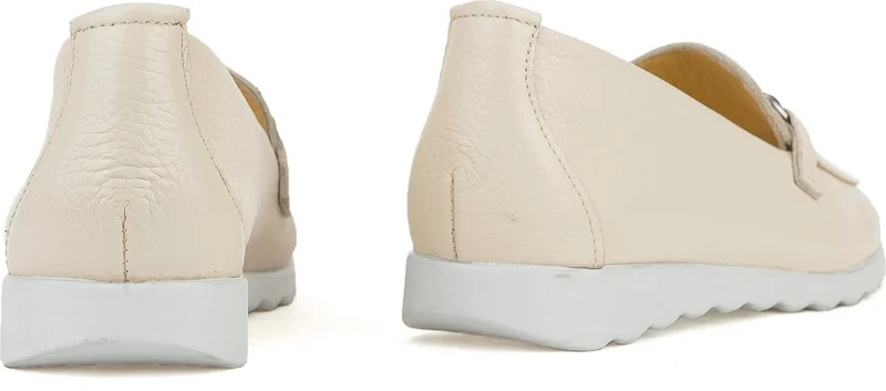 Ziya , Women's Genuine Leather Casual Shoes 1411022Z2072 Beige