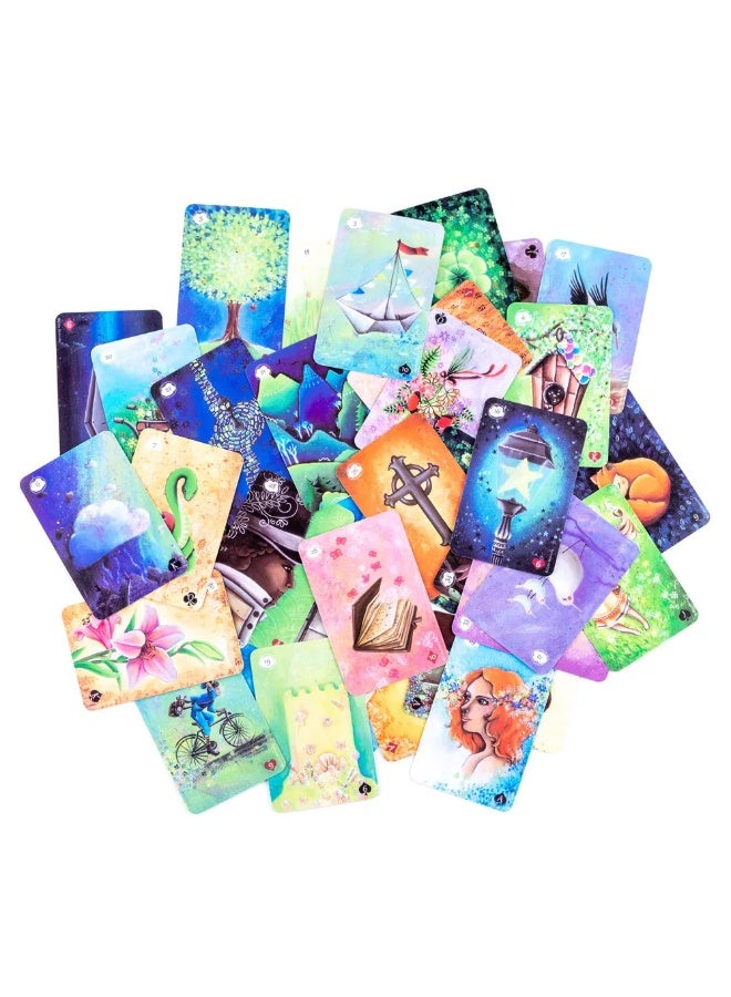 NIBEMINENT برسيم محظوظ، بطاقات لينورماند، بطاقات تاروت كاليزنورمان - Image 5