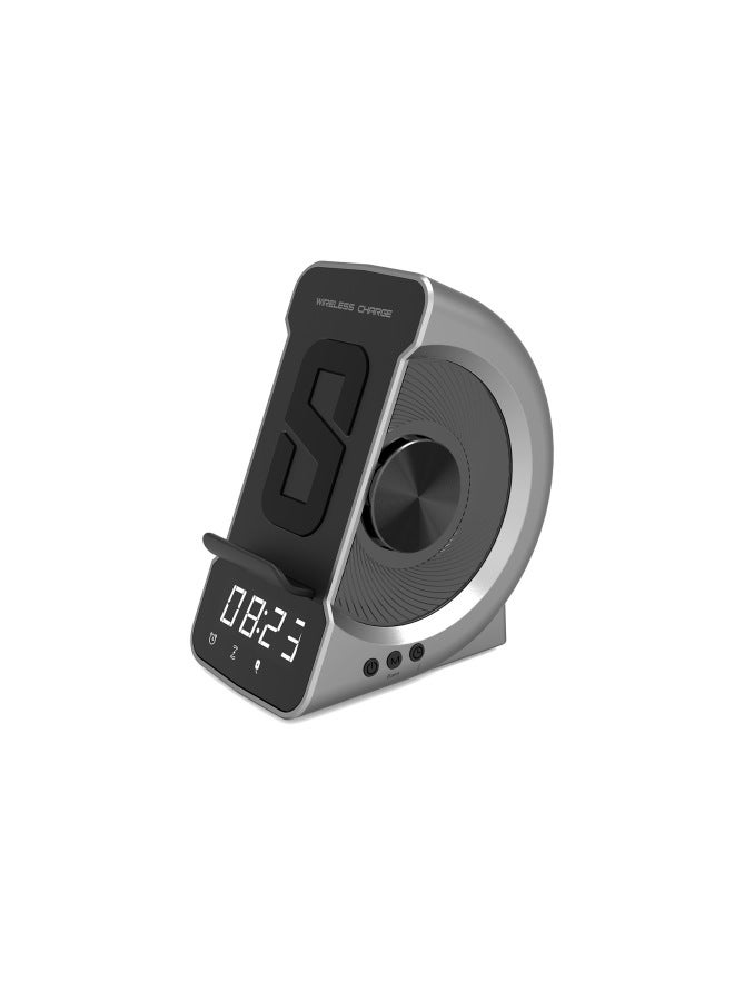 SHABA New Private Model Bluetooth Speaker Three-in-one Creative Wireless Clock Alarm Clock Bluetooth Stereo - Image 5