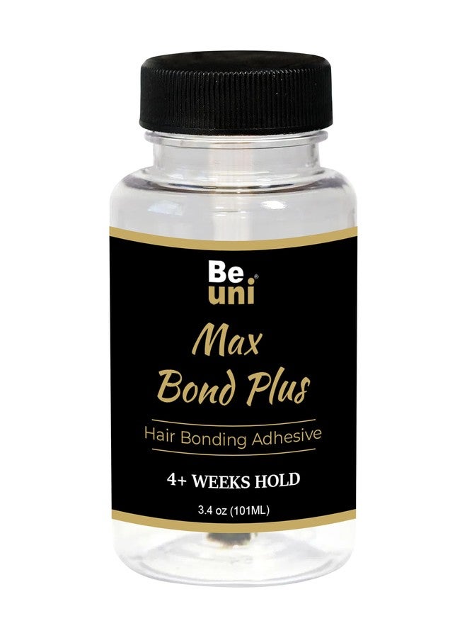 Beuni Max Bond Plus Hair Patch Glue For Men - 101ml | Strong Hold Up To 4+ Weeks | Hair Wig Glue Adhesive | Long Losting Hold, Water Proof, Skin Friendly - Image 1