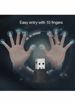 Excefore USB Fingerprint Reader 360° Touch Speedy Matching Multi Biometric Windows Security Key for Win 7 8 10 Windows Hello PC & Laptop  - Image 4