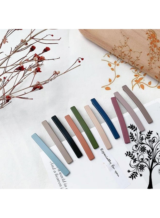 SUN Ring SUNRING Hair Clips for Women Girls Hair Accessories for Women Multicolor Hair Pins for Girls Hair Clips for Girls Hair Pin Matte Finishing Hair Pins (Multicolor, Pack of 10) - Image 2