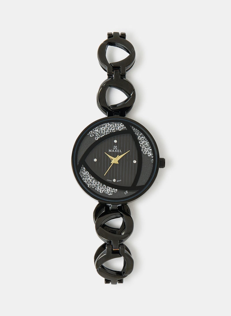 ماكسل ساعة يد نسائية كوارتز كلاسيكية أنيقة تناظرية MX477 - 28 مم - Image 1