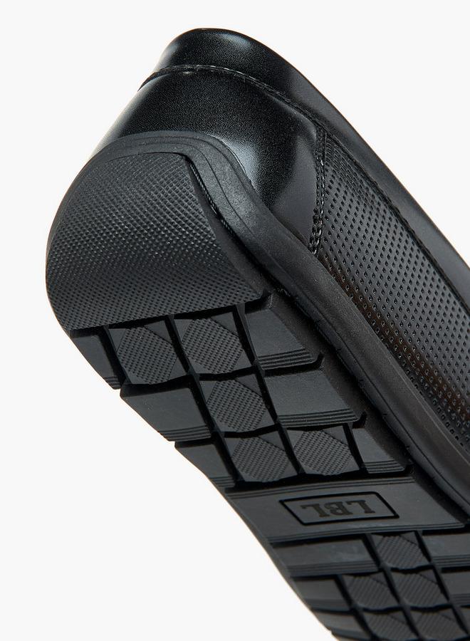 LBL by Shoexpress Men's Textured Slip-On Loafers - Image 5