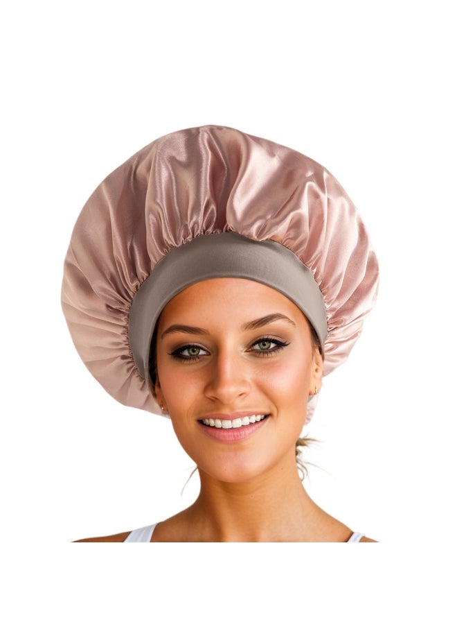 NIBEMINENT Bestselling High Elasticity Women's Chemo Hat - 32cm Wide Brim Hair Protection Cap  - Image 1