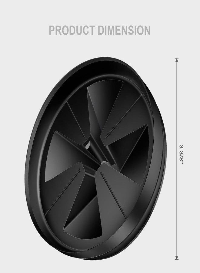 سيدينزن حاجز حوض QCB-AM بديل لسلسلة InSinkErator Evolution من واقيات رذاذ مطاحن النفايات، 3 3/8 بوصة، سدادات تصريف قابلة للإزالة ذات طوق هادئ، ملحقات مطاحن النفايات - Image 4