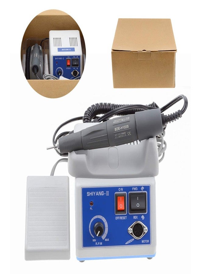 DTech Newmien Dtech 'Micro Motor Handle For Lab,Jewelry,Ceramics,Silicone,Glasswork,Woodcarving, Artware, Blue - Image 3