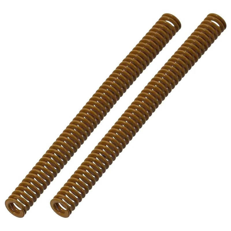 زنبرك القالب 8 قطع قطر خارجي 8/10 مم زنبرك قالب للطابعة ثلاثية الأبعاد أصفر حمل خفيف زنبركات ضغط حلزونية ختم تسوية (8x70 مم) - Image 3