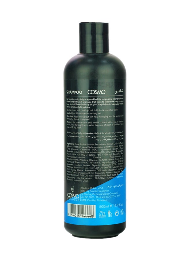 COSMO Dandruff Relief Shampoo 500ml  - Image 2