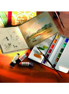 Daniel Smith Daniel Smith Extra Fine Watercolor 15ml Paint Tube, Permanent Brown  - Image 4