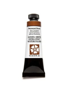 Daniel Smith Daniel Smith Extra Fine Watercolor 15ml Paint Tube, Permanent Brown  - Image 1