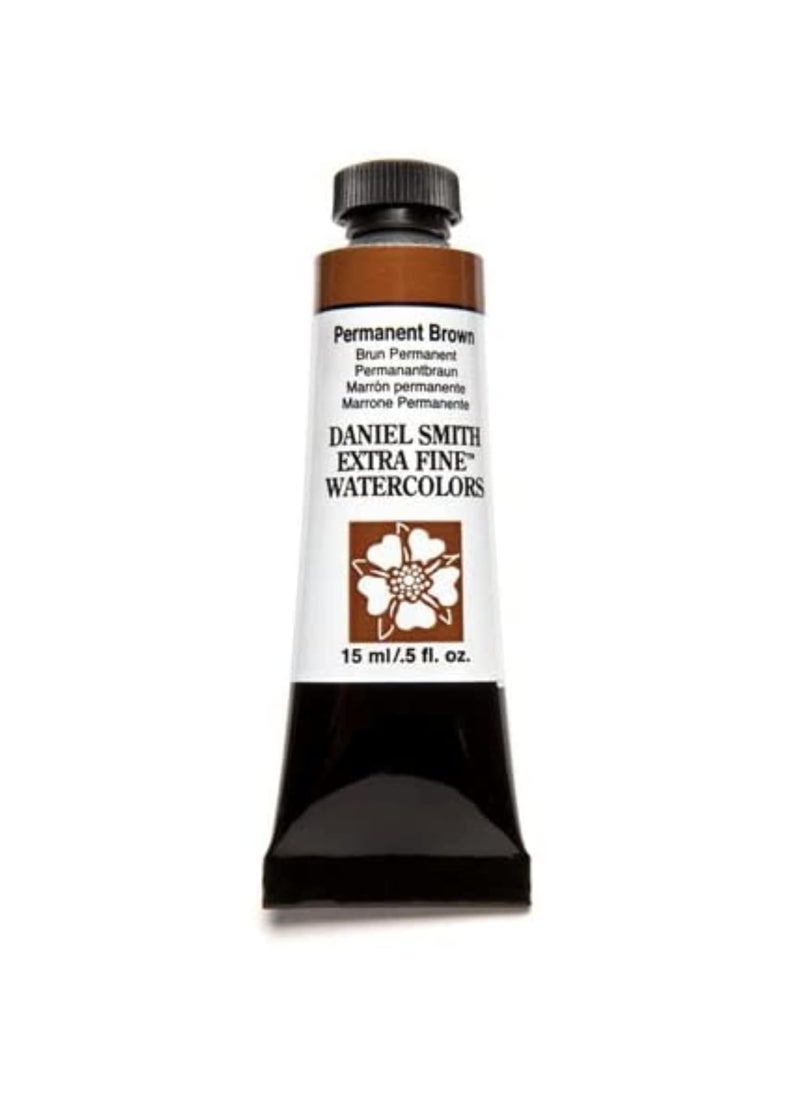 Daniel Smith - Daniel Smith Extra Fine Watercolor 15ml Paint Tube, Permanent Brown - Image 1