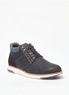Lee Cooper Men's Panelled Lace-Up Chukka Boots  - Image 1