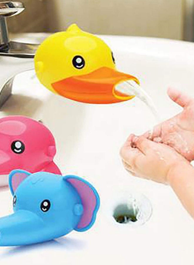 NIBEMINENT Cartoon Faucet Extender Yellow/Orange/Black 102 x 63mm - Image 2