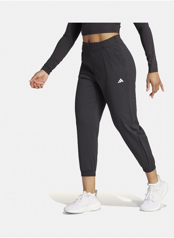 Adidas aeroready workout essentials minimal branding woven women's pants  - Image 1