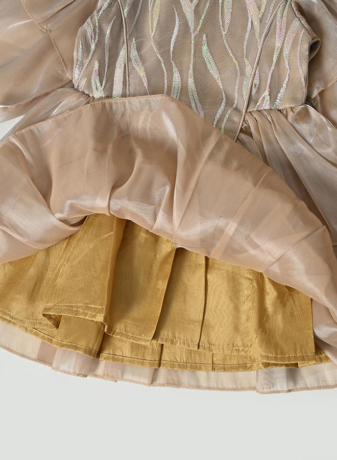 بيلا مودا فستان سهرة بكشكش - Image 3