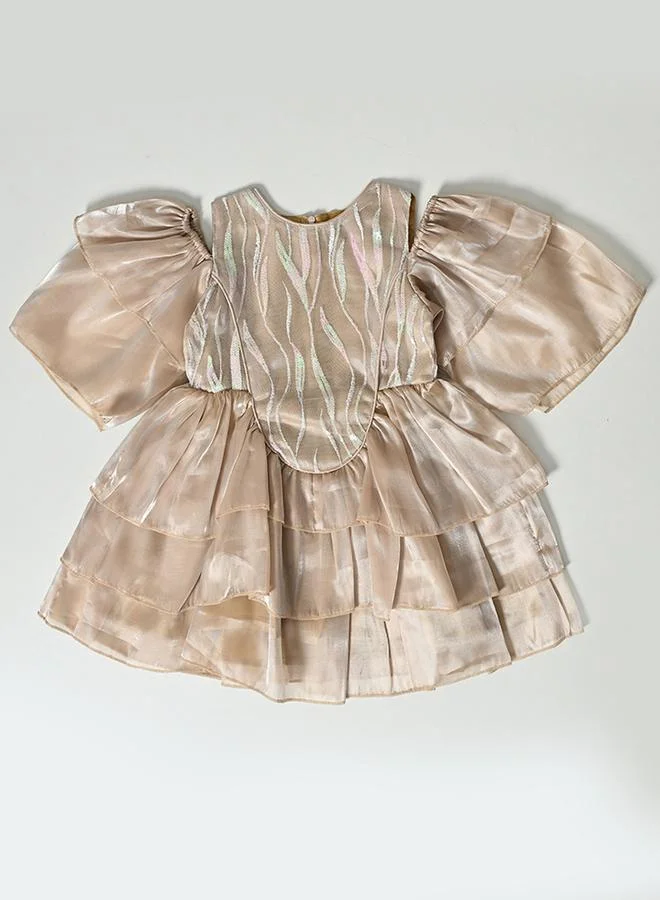 BELLA MODA Ruffled Party Dress