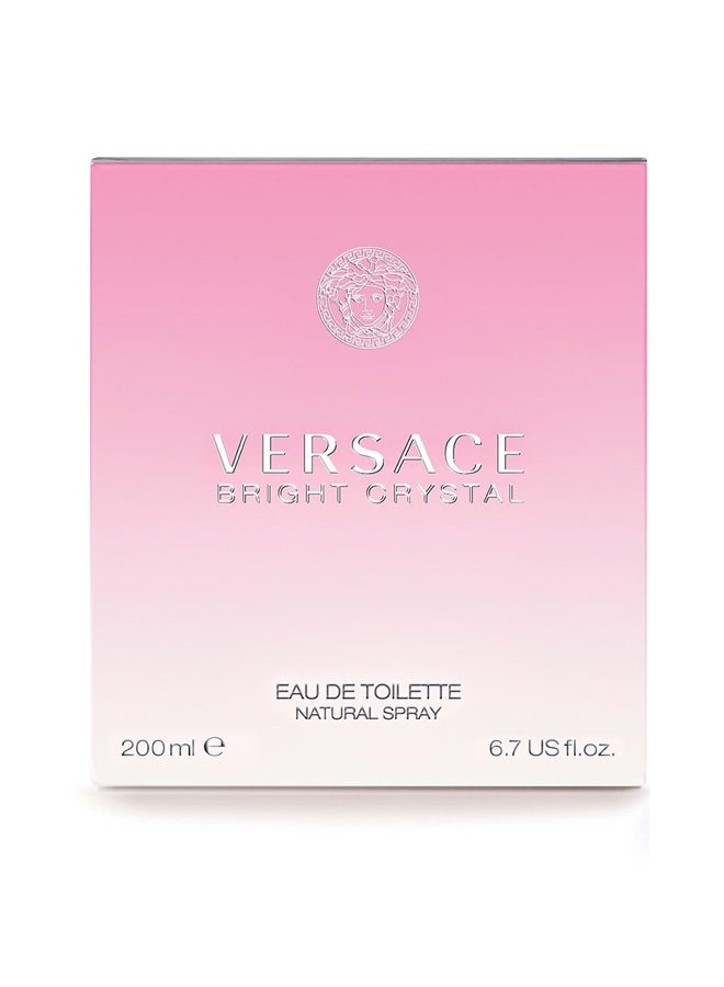 VERSACE Bright Crystal EDT 200ml - Image 3