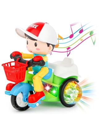 360 Degree Rotating Stunt Car Bump and Go Toy with 4D Lights, Dancing Toy, Battery Operated Toy - Assorted Color - pzsku/ZC8DF2343F736C156ECFFZ/45/_/1727784477/b9641d84-064d-4b70-abb2-b3d38d6c74c4