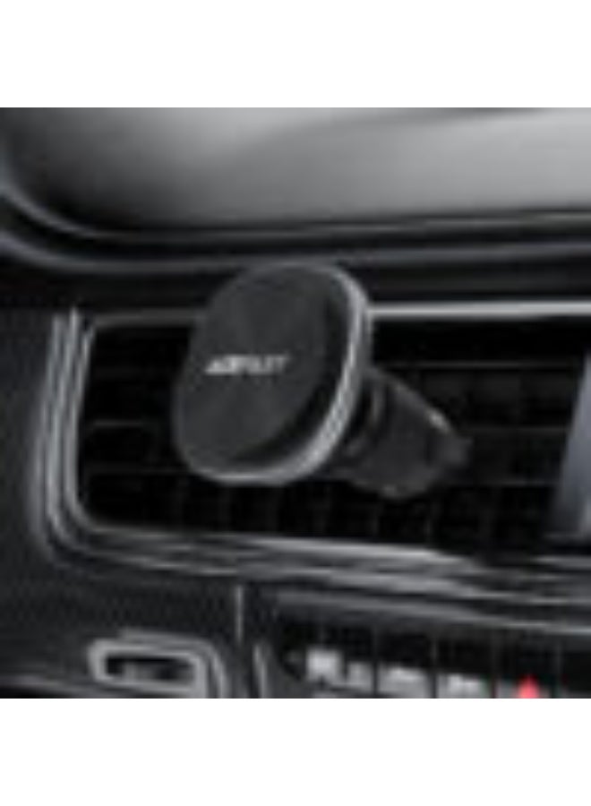 ACEFAST Fast Wireless Charger Magnetic Car Holder D41, W / 7.5W / 10W / 15W output, Powerful Magnets, Multi-angle Adjustment, Colorful Indicator Light - BLACK - Image 3