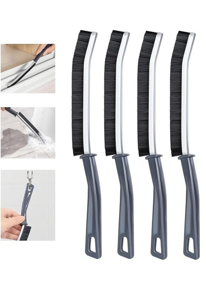 Generic 4pcs Gap Cleaning Brush New Multifunctional Gap Brush Tool Crack Cleaning Brush Bathroom Gap Brush Stiff Bristles Crack Cleaning Brush  - Image 1
