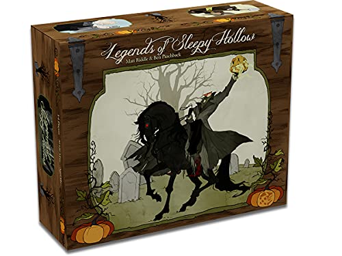 Greater Than Games Legends of Sleepy Hollow Cooperative Board Game Horror Storytelling Campaign 1 to 4 Players 30 Minutes Ages 12 - Image 1