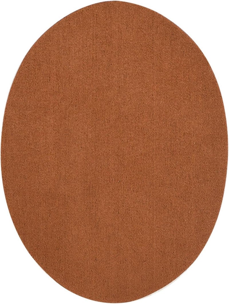 Leather Patches for Sofas, Elbow Patches for Wool Jumpers Elbow Patches Oval Elbow Knee Patches with Oval Elbow Knee Patches for Sweater Trousers Repair Patches Craft Supply - Image 2